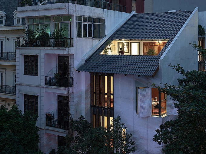 A balcony allows occupants a great seat at the opera of daily life.