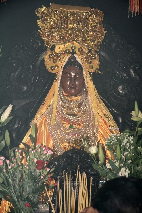 The statue of Po Nagar goddess. Photo: Alamy.