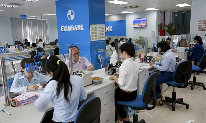 An Eximbank branch in Ho Chi Minh City. Photo by VnExpress/Thanh Di.