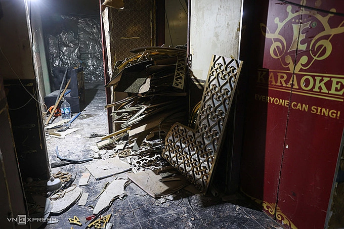 The landlord said the place with a usable area of 400 square meters has been closed for half a year. Its monthly rent was VND150 million (US$6,350).