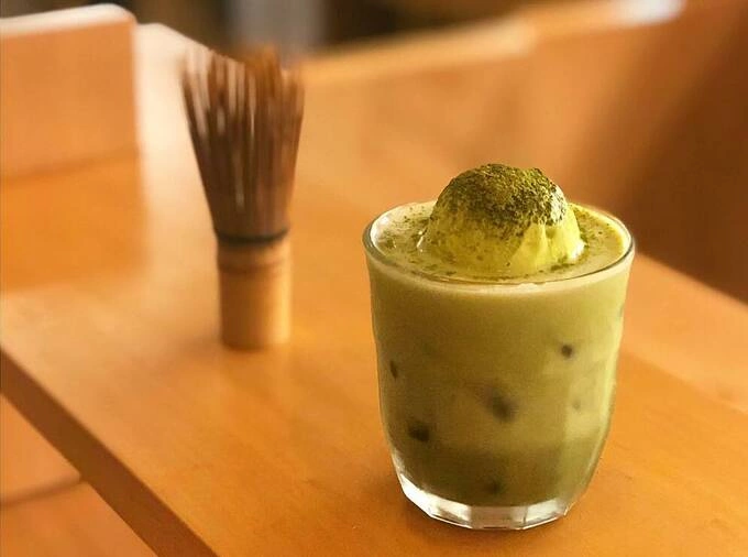 A matcha drink at Shibui Concept. Photo courtesy of Shibui Concept