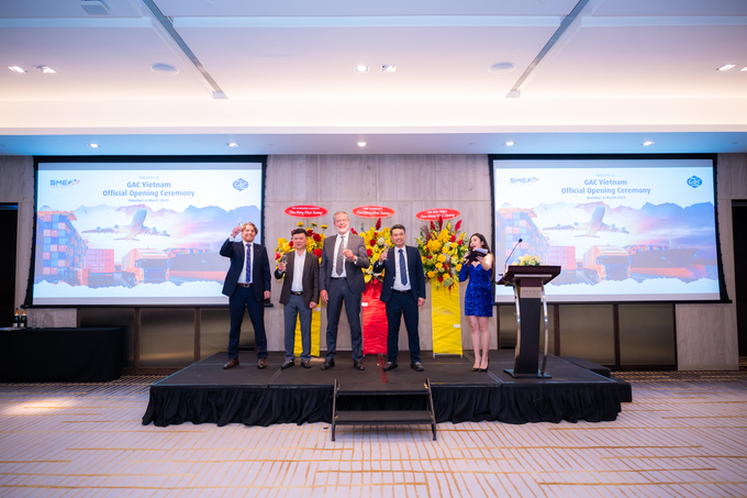The opening ceremony of the GACs first office in Vietnam. Photo: ?