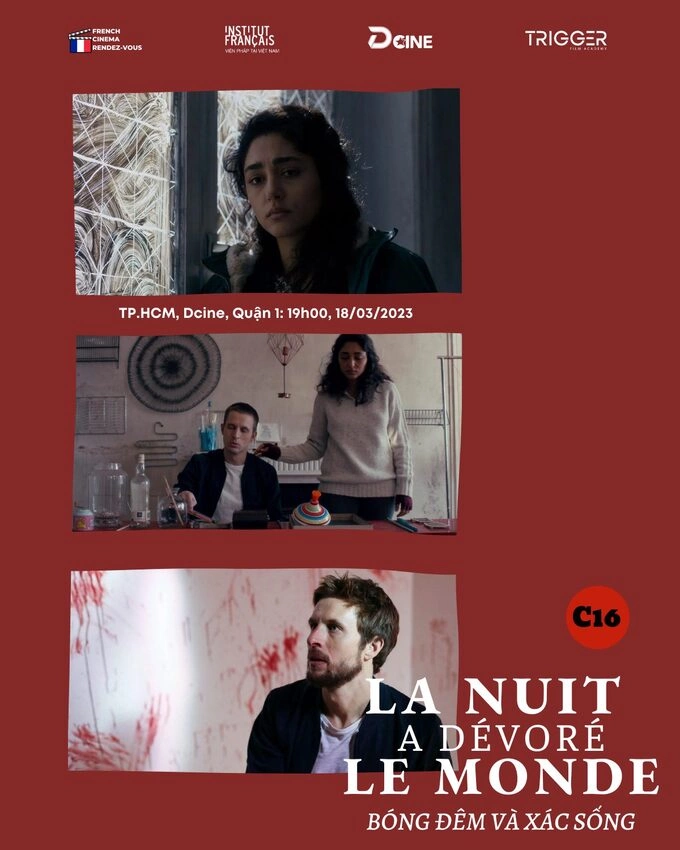 A poster of the French movie La Nuit a dévoré le monde. Photo courtesy of French Cinema Rendez-vous