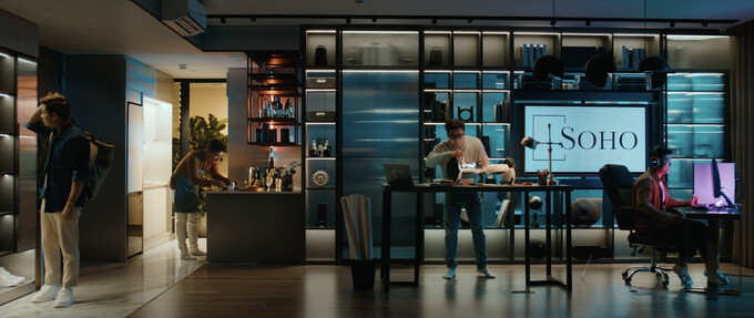SOHO model unit. Photo by SOHO @ Heritage West Lake