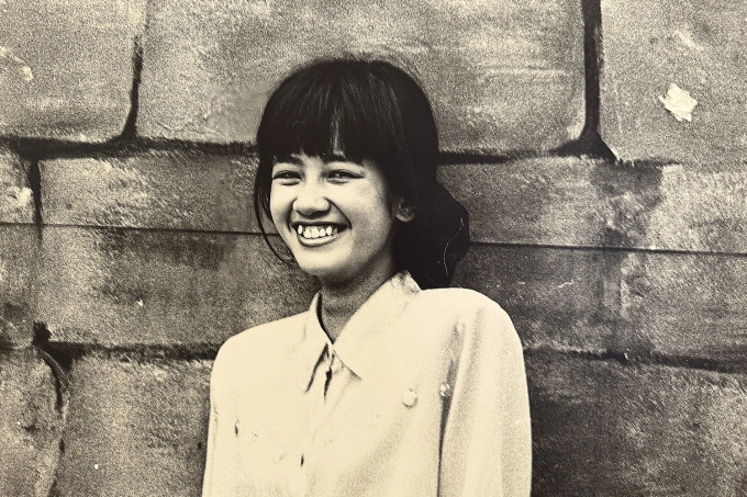 Hong Nhung’s innocent beauty inspired the musician to compose the song Thuo Bong la nguoi (When Bong was human), which includes a line saying Bong had fun with the sea. Bong had fun in the mountains. Bong had fun with me. Photo by Duong Minh Long