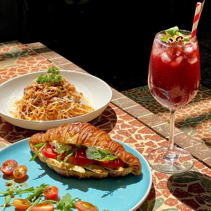 The seasonal menu offers organic food and beverages. Photo courtesy of T.A Kitchen and Bar