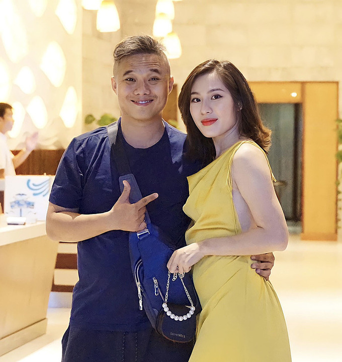 Thu Hang and Long Thanh as a married couple in 2020. Photo by Hang Nguyen