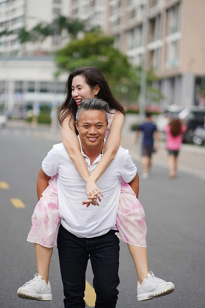 Hang and Thanh before getting married. Photo by Hang Nguyen