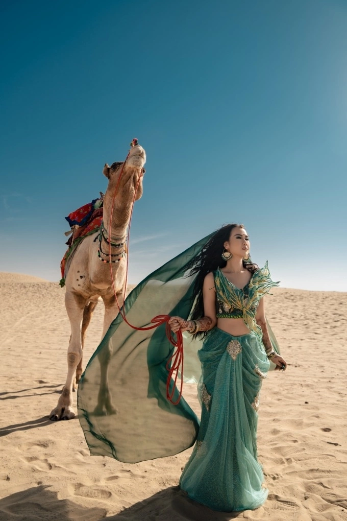 Vo Ha Tram in Ve Voi Em music video. Photo courtesy of Vo Ha Tram