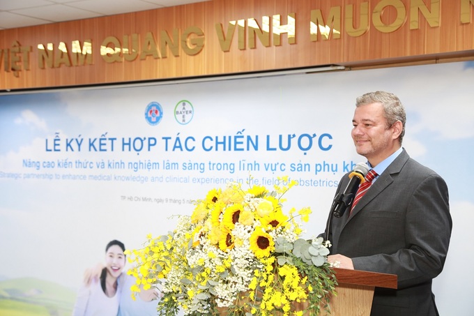 Ingo Brandenburg, managing director of Bayer Vietnam. Photo by Minh Minh