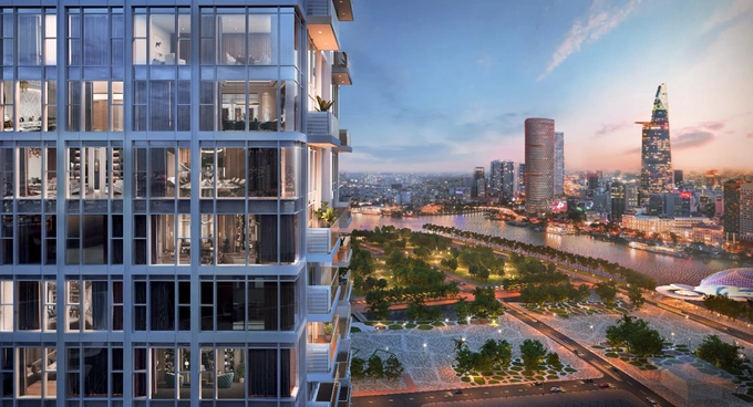 The perspective rendering of the project. Photo by Kimson Land