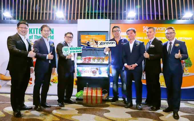 The product display booth of Karavan. Photo by Karavan