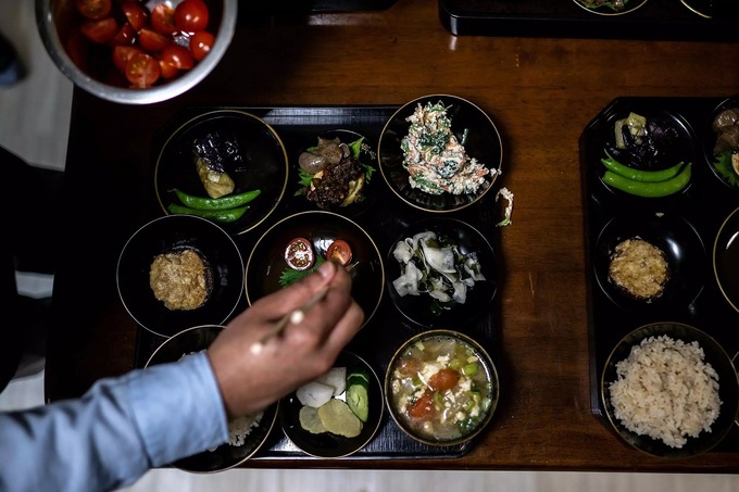 Despite recent changes, it can still be challenging being a vegetarian in Japan. Photo by AFP/Philip Fong