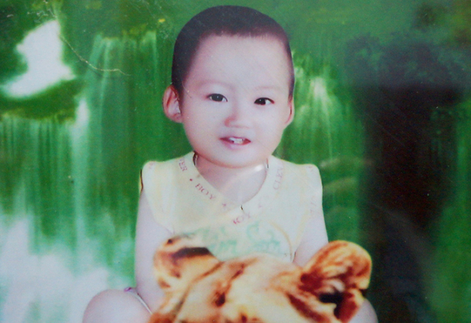 Linh when he was two years old, before the incident. Photo courtesy of Linh’s family