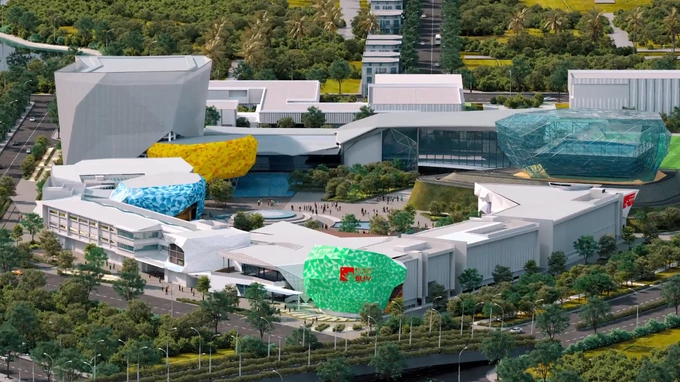 3D view of BUV’s three-phase campus upon completion. Photo: BUV.