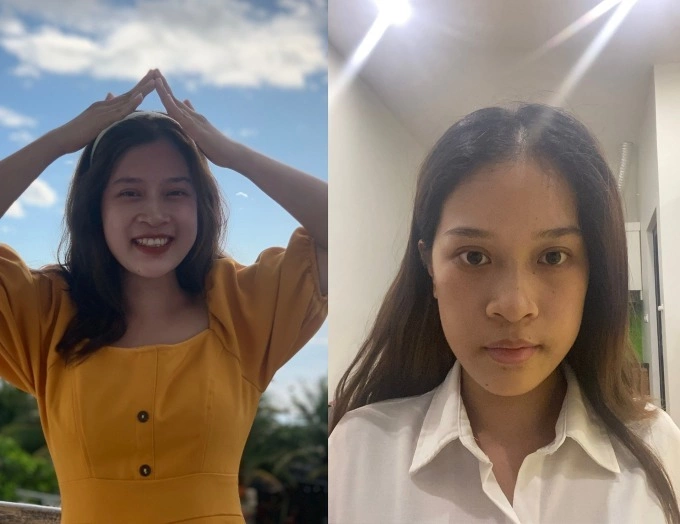 An lost 5 kilograms in two months because of insomnia. Photo courtesy of An