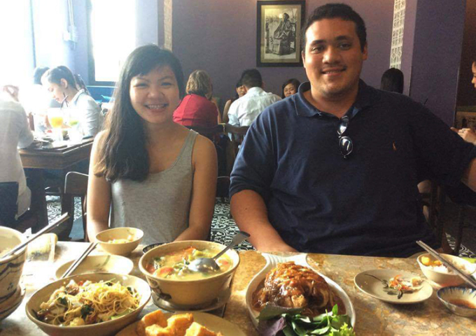 Payne and Han first meet each other during Payne’s trip to Vietnam in 2015. Photo courtesy of Payne