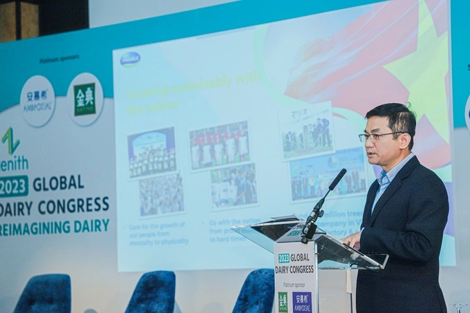 Nguyen Quang Tri, marketing executive director of Vinamilk. Photo courtesy of Vinamilk