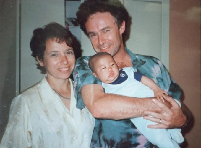 Jeunet was adopted in 1994 by a French couple when she was three months old. Photo courtesy of Jeunet
