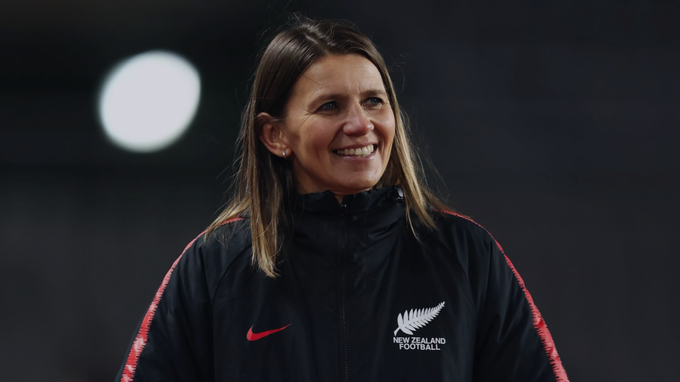 New Zealand head coach Jitka Klimkova. Photo by FIFA