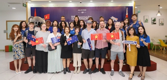 Students will have the opportunity to receive up to a 50% scholarship. Applicants can submit scholarship application documents here. Photo courtesy of Melbourne Polytechnic Vietnam