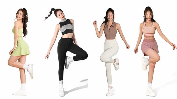 Linh said she has maintained her hourglass figure with a special breathing technique. Photo courtesy of Linh