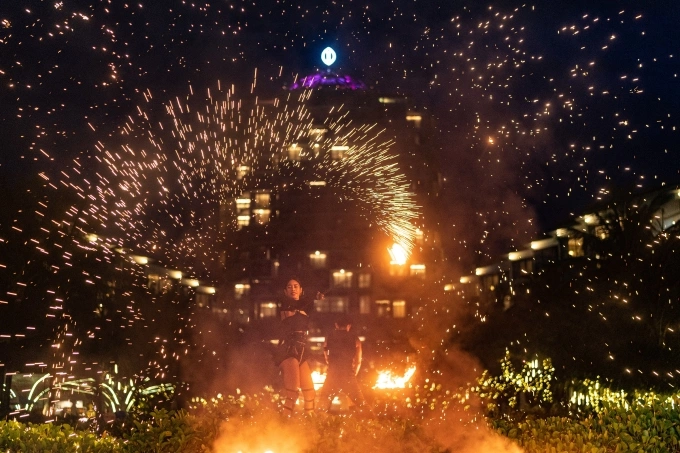 From mesmerizing fire dances on the beach to fun-filled water sports, there are an array of opportunities to create lasting memories. Photo courtesy of ???