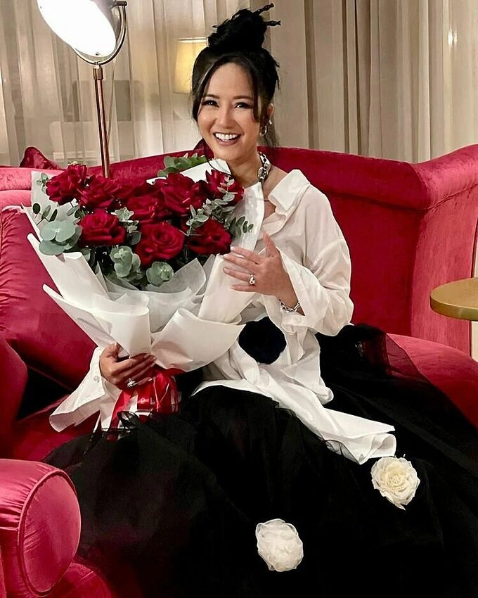 Pop diva Hong Nhung. Photo from Nhungs Instagram