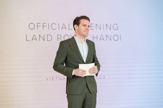 Ruud Poels, General Director of Land Rover Vietnam. Photo courtesy of Phu Thai Mobility