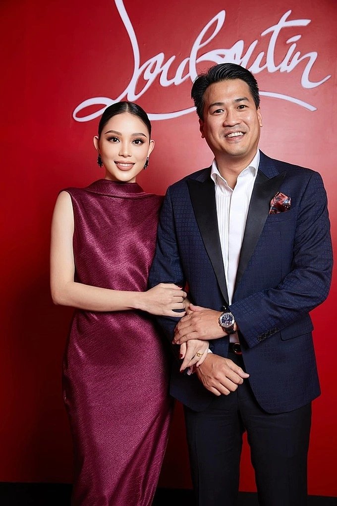 Model Linh Rin and her husband Phillip Nguyen. Photo from Linh’s Facebook