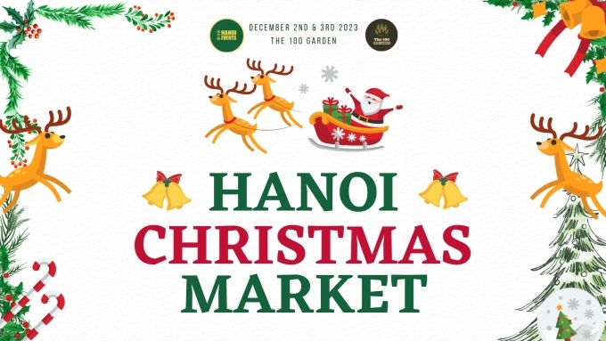 Hanoi Christmas Market. Photo courtesy of Hanoi Events