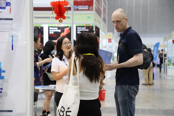 Event attendees have the chance to broaden their business networks and explore a variety of new food products and food processing technologies. Photo courtesy of Vietnam Foodtech