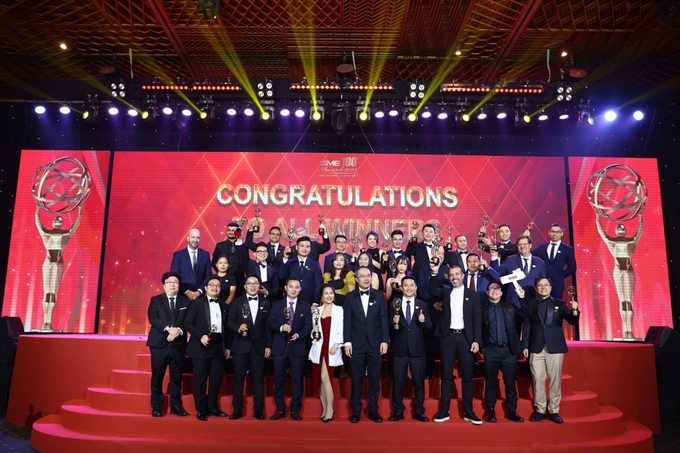 Winners of SME100 Asia Awards 2023. Photo courtesy of ???