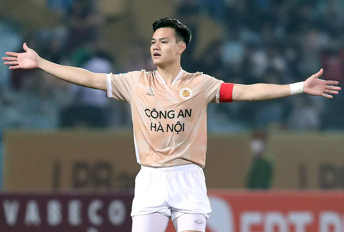 Ho Tan Tai is currently the captain of V. League club CAHN. Photo courtesy of Ho Tan Tai