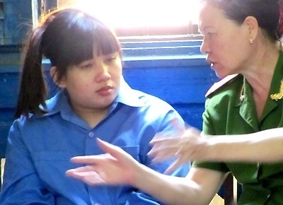 Preeyanooch at the Ho Chi Minh City Peoples Court in mid-2012. Photo by VnExpress/Hai Duyen