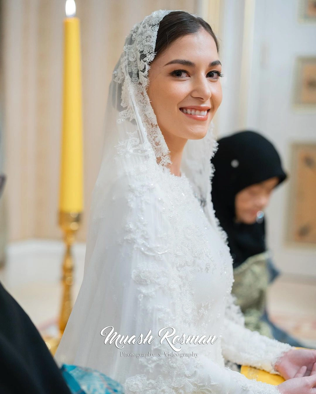 princess of brunei wedding dress Prince Mateen of Brunei's Bride Anisha Goes Glam in 10-Day Wedding