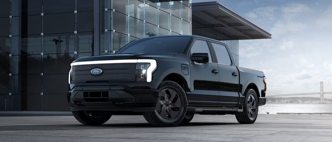 A Ford F-150 Lightning. Photo from Fords website(