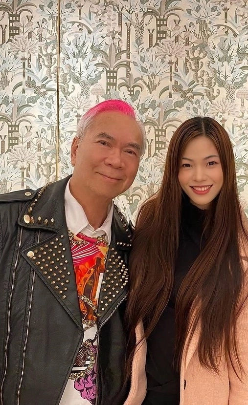 Hong Kong actor Lee Lung Kei and his fiancée Chris Wong. Photo from Wong’s Instagram.