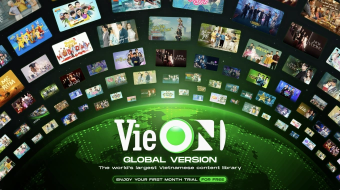 The VieON application can now be accessed from 23 countries around the world. Photo courtesy of VieON