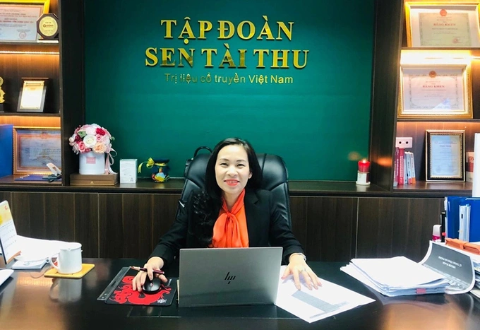 Nguyen Thi Lan Huong, former CEO of Sen Tai Thu. Photo courtesy of the company