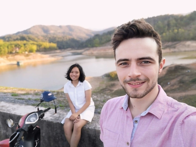 Quynh Anh and Guillaume visited Hong Khenh Lake in the spring of 2019, located in northern Dien Bien Province. Photo courtesy of Quynh Anh and Guillaume