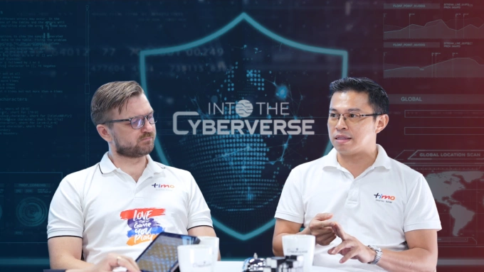 Jonas Eichhorst, CEO of Timo Digital Bank, and Khoa Nguyen, Director of Infrastructure and Chief Information Security Officer at Timo Digital Bank. Photo courtesy of VinCSS