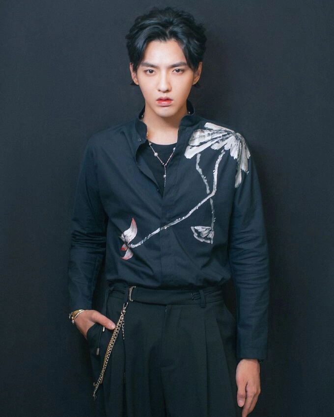 Chinese-Canadian singer and actor Kris Wu. Photo from Wus Weibo