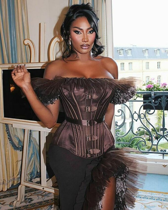 Franco-Malian singer Aya Nakamura. Photo from Nakamuras Instagram