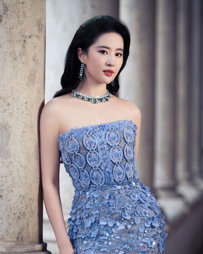 Chinese-American actress Liu Yifei. Photo from Lius Instagram