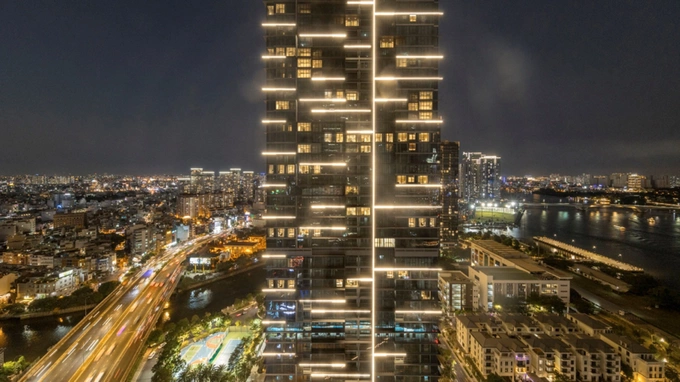 Marriott Residences, Grand Marina Saigon, Lake. Photo courtesy of Masterise Homes