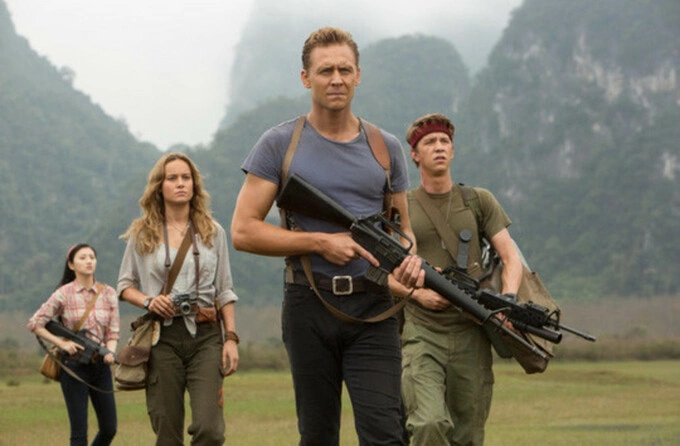 A scene from the 2017 film Kong: Skull Island, one of a few Hollywood blockbusters filmed in Vietnam recently. Photo by Legendary Pictures