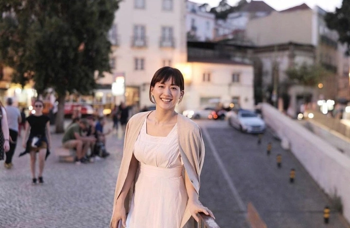 Japanese actress Ayase Haruka. Photo from Ayase Harukas Instagram