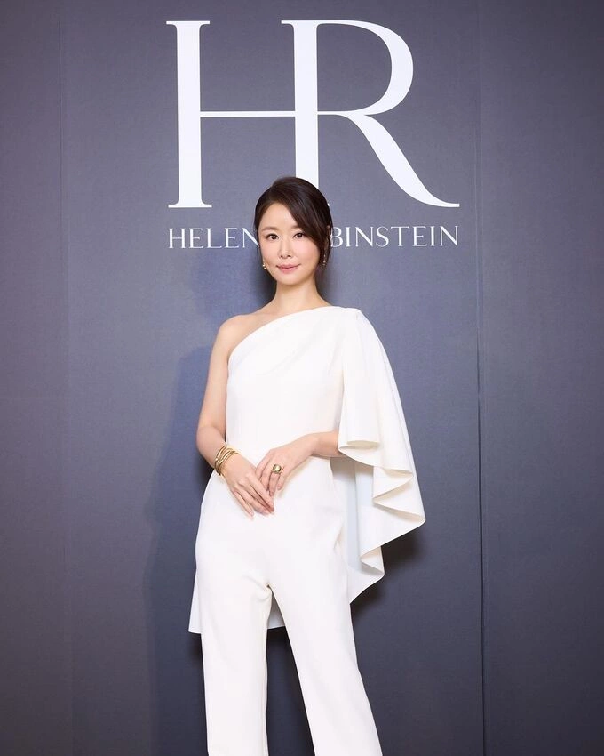 Ruby Lin at the skincare event July 29. Photo from Ruby Lins Instagram