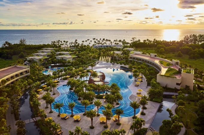 Pullman Phu Quoc Beach Resort look from above. Photo courtesy of Pullman Phu Quoc